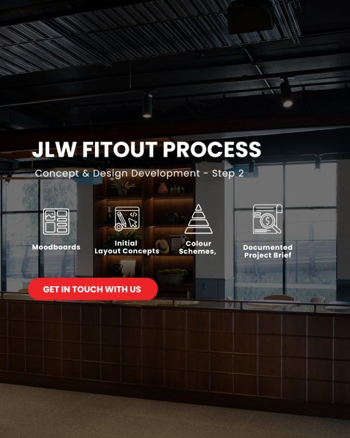 Want to know what deliverables are included in our concept and design development stage? 

• Mood boards or image boards
• Initial layout or zoning concepts
• Colour schemes, finish concepts, and material references
• A documented project brief

With 9,000+ projects completed and 45+ years of industry experience, you can trust JLW to bring your vision to life with clarity and confidence.

#JLWfitout #sydneyaustralia #jlwfitout