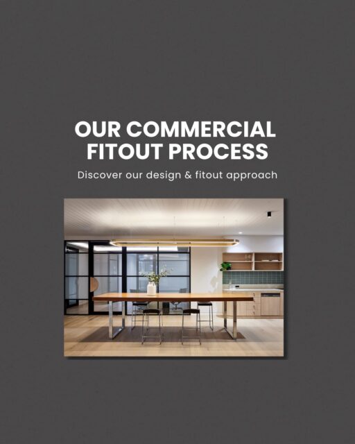 Are you ready to work with a team that manages every stage from initial consultation to final handover and completion? 🤝

With a collaborative approach and attention to detail at every step, we ensure the entire process is seamless from concept through to delivery.

Ready to enhance your commercial space? Let’s work together to create a remarkable environment for your business.

#ourprocess #sydneyfitout #interior